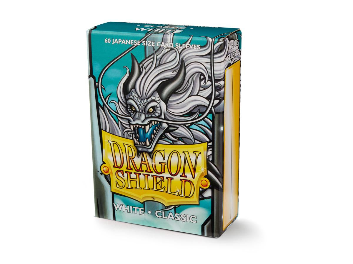 Dragon Shield: Japanese Size Sleeves - Classic - White
