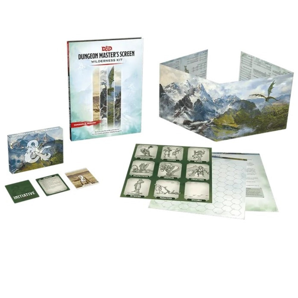 Dungeons & Dragons Dungeon Master's Screen Wilderness Kit
