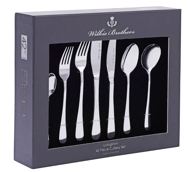 Wilkie Brothers18/0 42Piece Cutlery Set