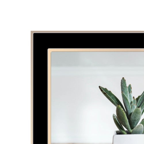 Eternal Black/Rose Gold Metal Photo Frame - Type 1