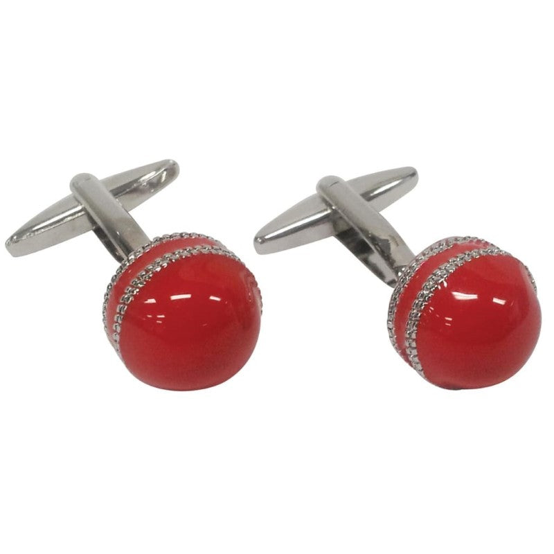 GDESIGN #11 CRICKET BALL CUFFLINKS