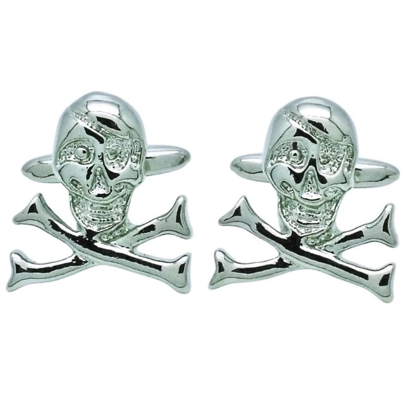 GDESIGN 21R SKULL BONES CUFFLINKS