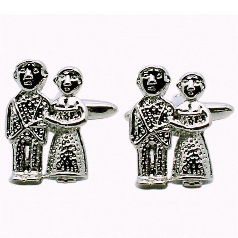 GDESIGN 24R BRIDE GROOM CUFFLINKS