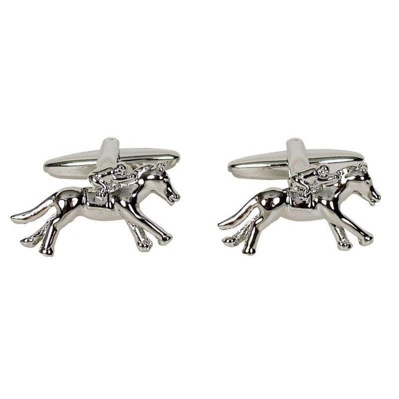 GDESIGN 336 HORSE AND JOCKEY CUFFLINKS