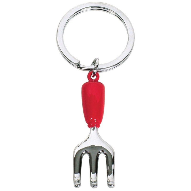 GDESIGN GARDEN FORK KEYRING RED