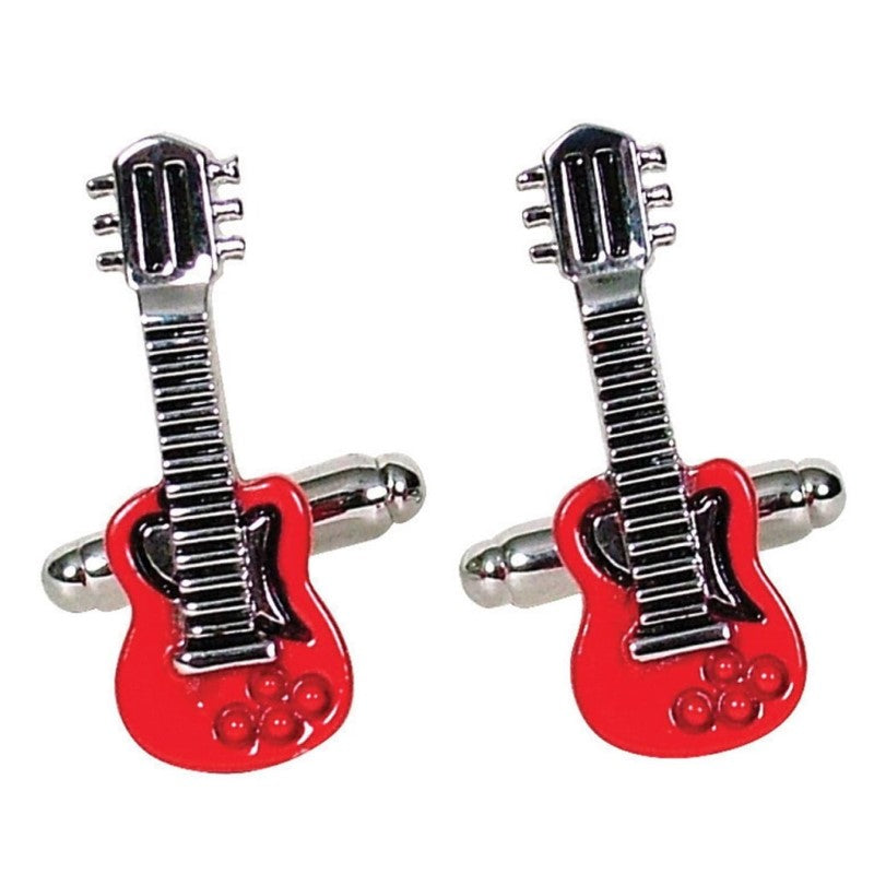 GDESIGN GUITAR CUFFLINKS RED