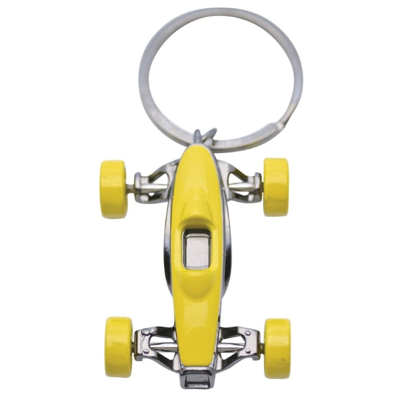 GDESIGN KEY HOLDER RACING CAR YELLOW