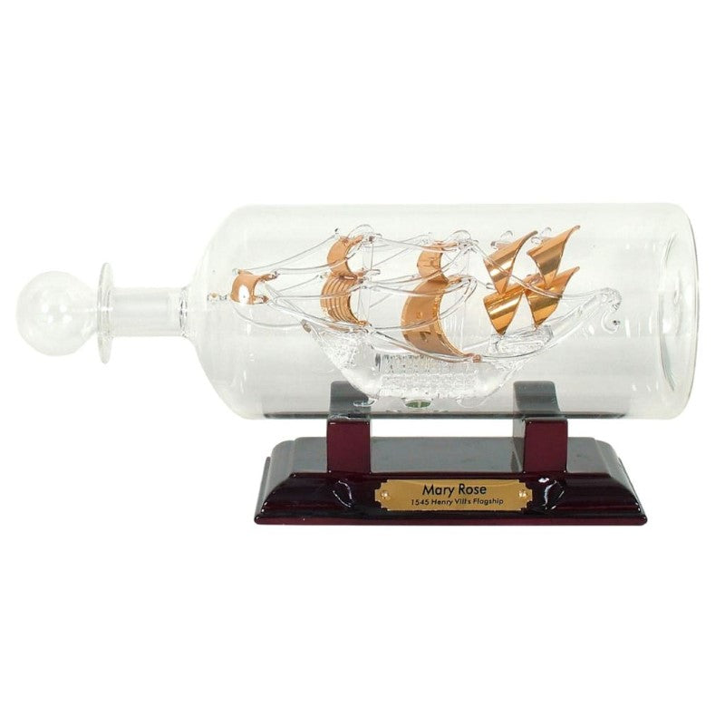GDESIGN MARY ROSE SHIP IN BOTTLE 80MM