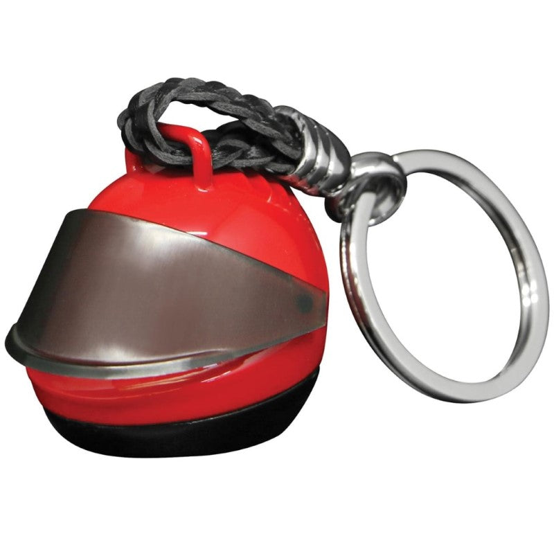 GDESIGN RETRO MOTORBIKE KEYRING RED
