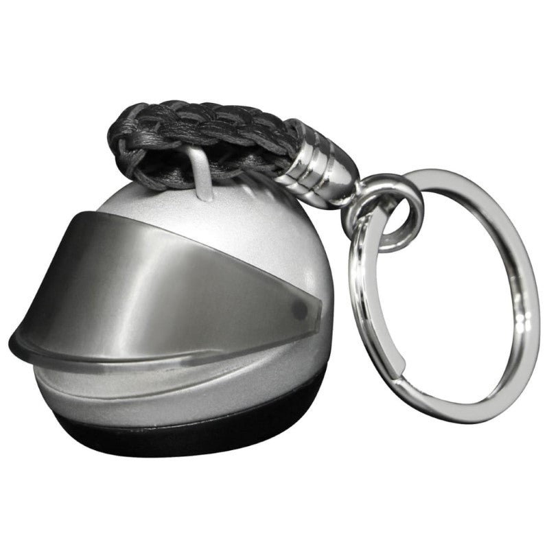 GDESIGN RETRO MOTORBIKE KEYRING SILVER