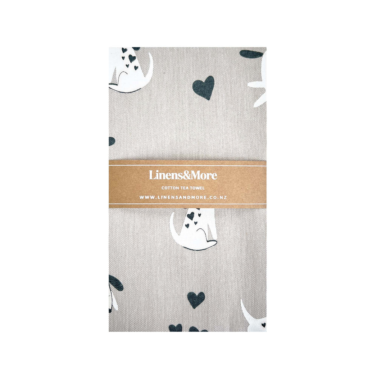 PUPPY CRUSH TEA TOWEL