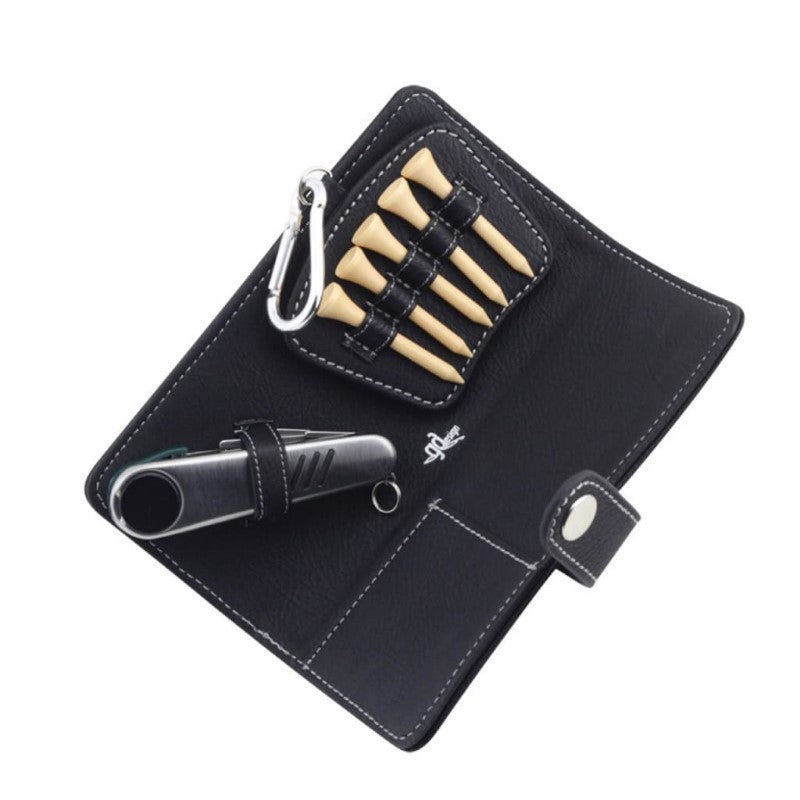 GDESIGN GOLF TEES AND MULTI TOOL IN CASE BLK