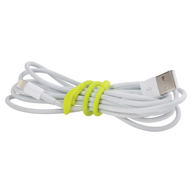 NITE IZE GEAR TIE CORD-TWST TIE 6" 2PK NEON YELLOW