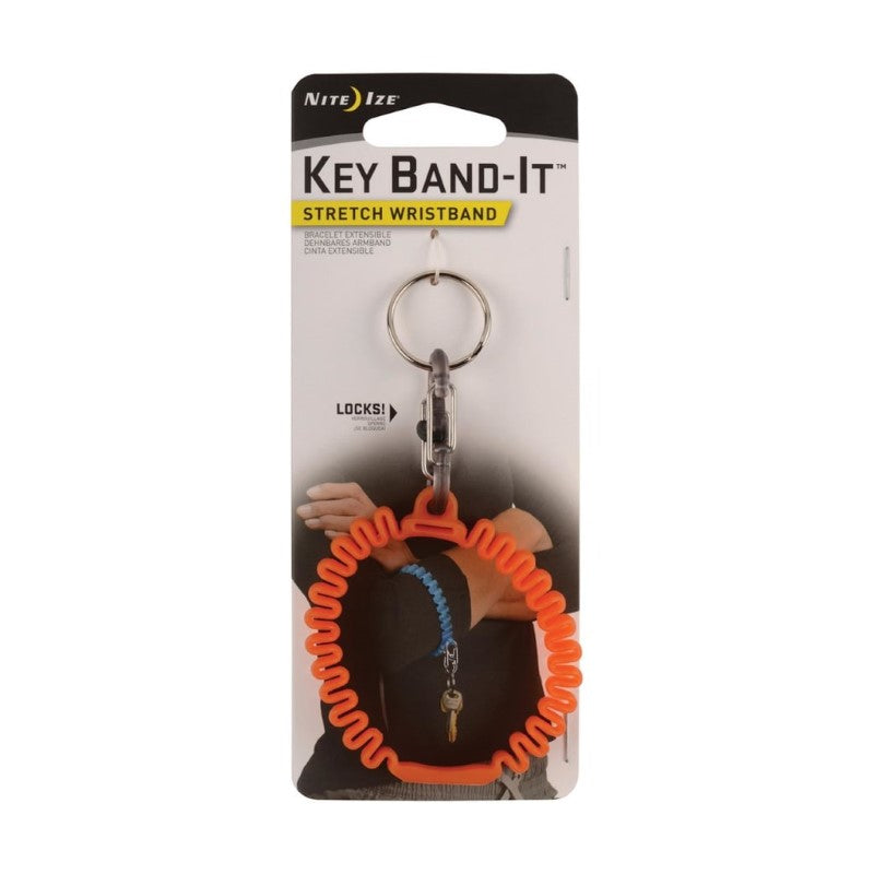 NITE IZE KEY BAND-IT STRETCH WRISTBAND - ORANGE