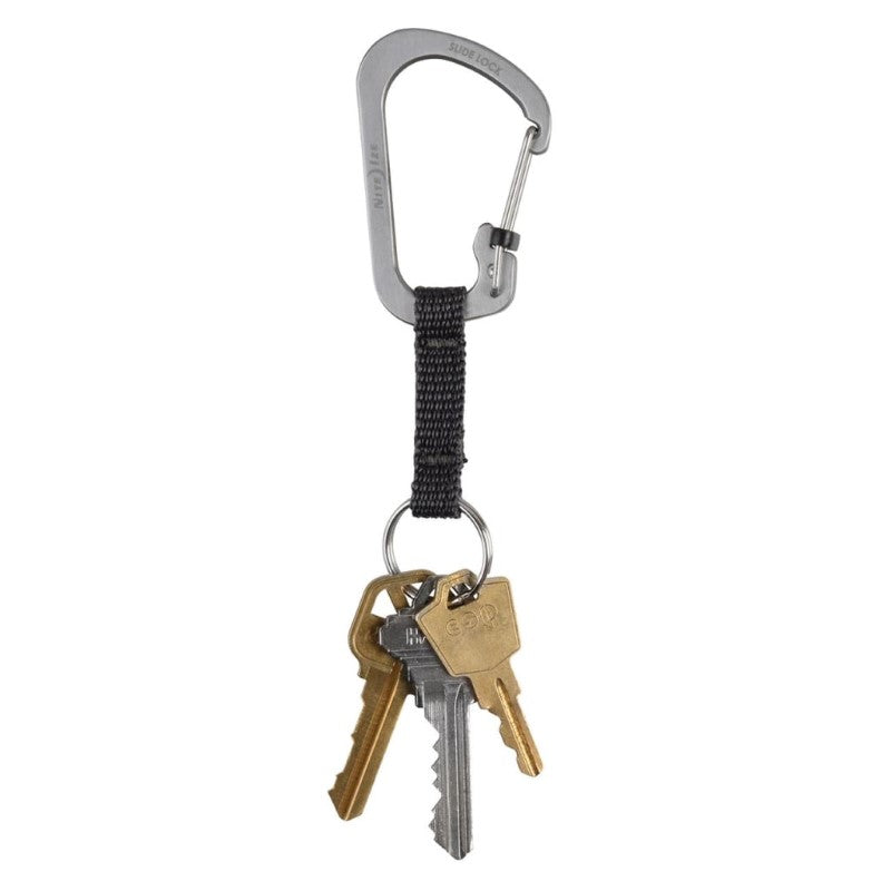 NITE IZE SLIDELOCK KEYRING - STAINLESS