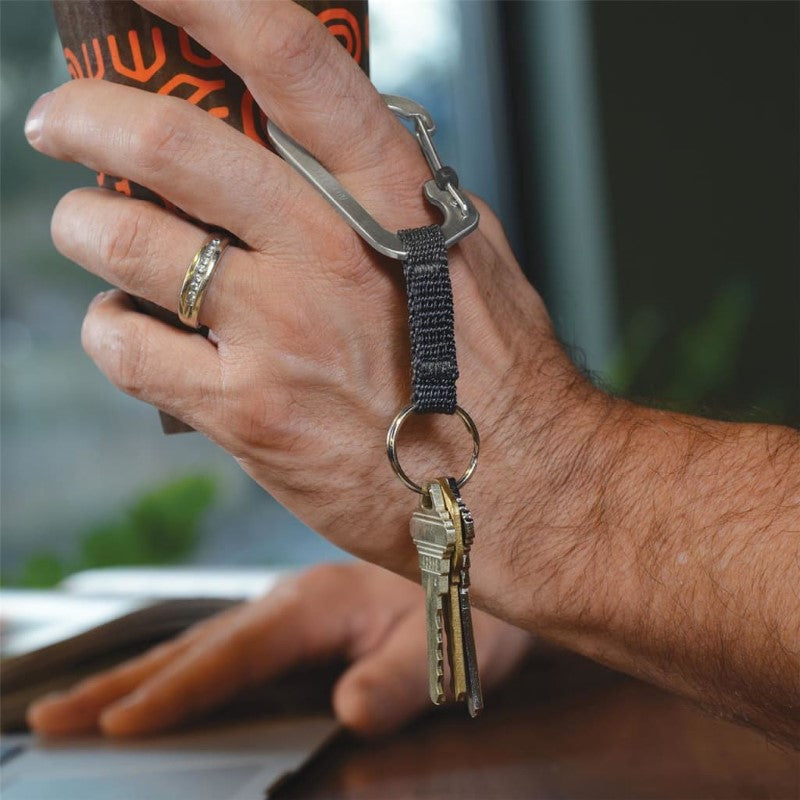 NITE IZE SLIDELOCK KEYRING - STAINLESS