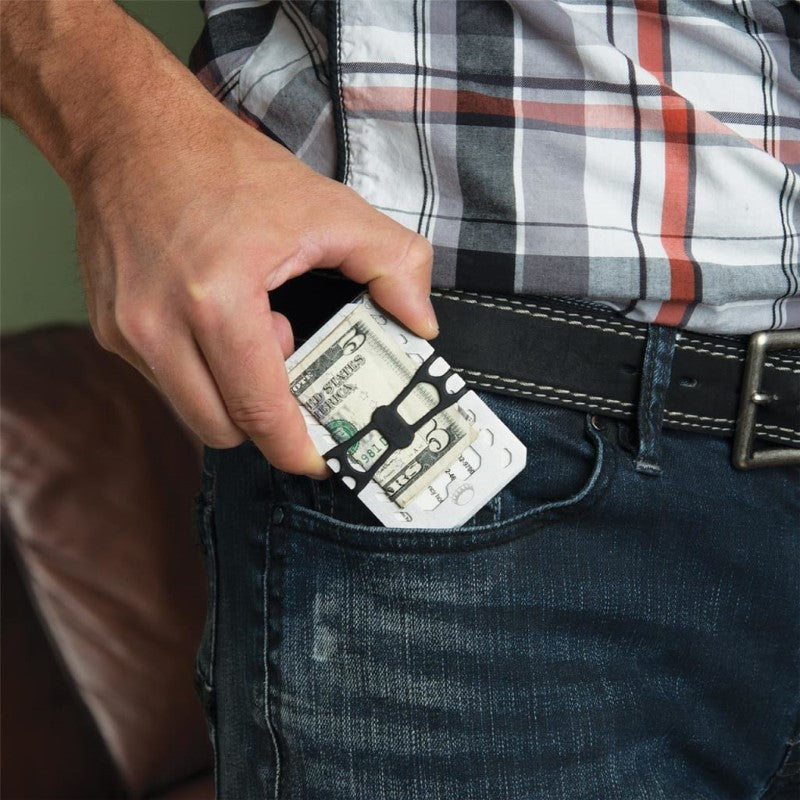 NITE IZE FIN. TOOL MULTI TOOL WALLET STAINLESS