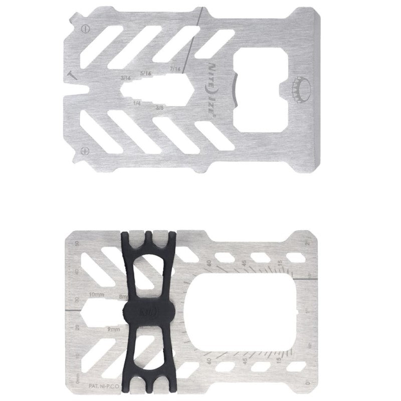 NITE IZE FIN. TOOL RFID BLOCKING WALLET STAINLESS