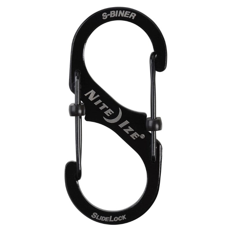 NITE IZE S-BINER SLIDELOCK #3 - BLACK