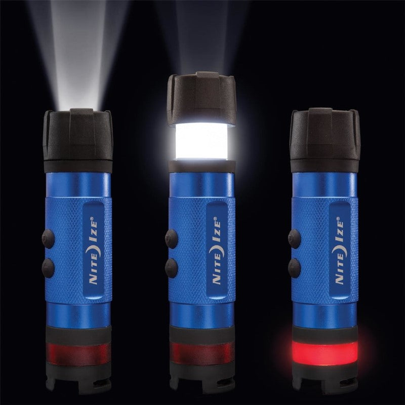 NITE IZE RADIANT 3-IN-1 LED MINI FLASHLIGHT BLUE