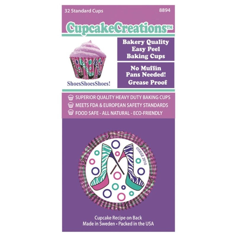 CUP CAKE CREATION STD HIGH HEELS CUPCAKE 32PCS
