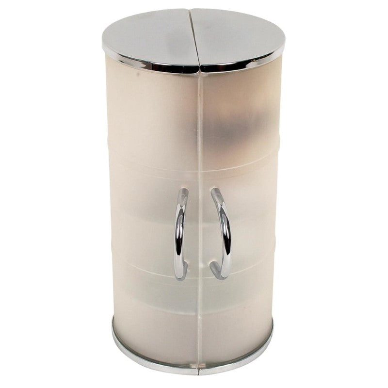 COMOY 3044 WHTE BRUSH/RAZOR TRAVEL SET W/MAK3