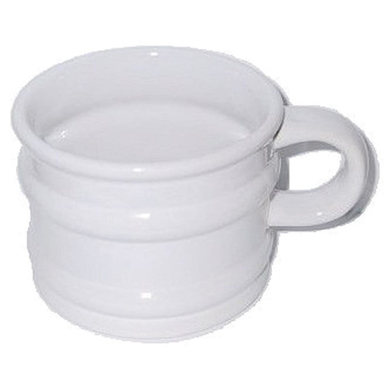 COMOY JO03 OPEN SHAVE MUG #1 WHITE