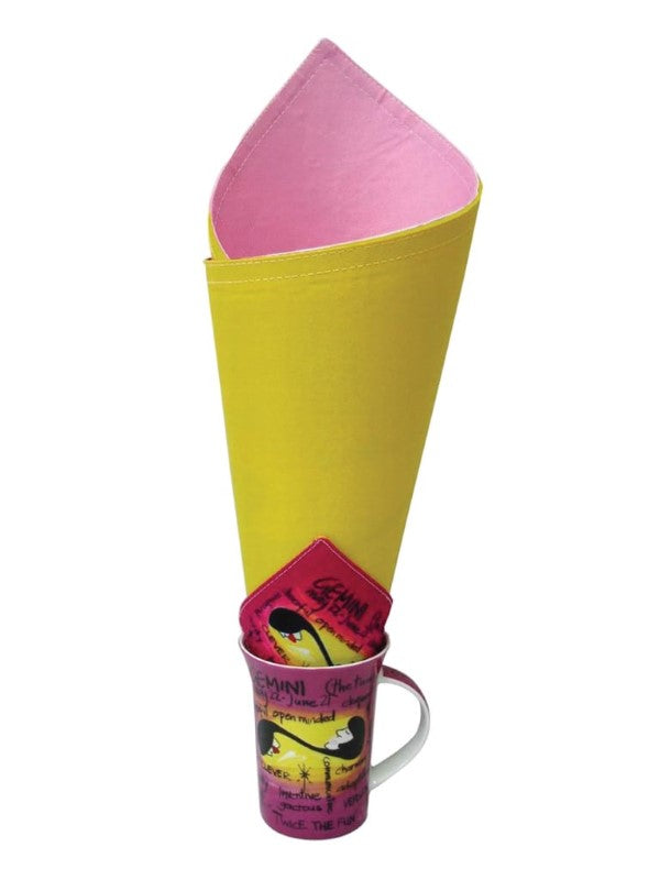 COYOTE ZODIAC PLACEMAT/MUG/COASTER - GEMINI