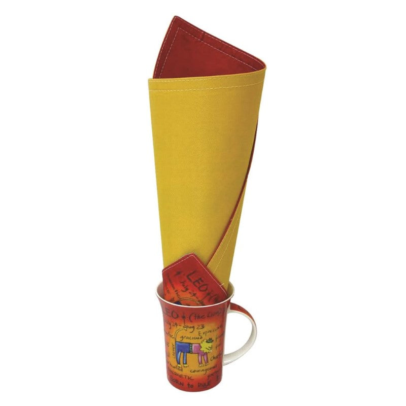 COYOTE ZODIAC PLACEMAT/MUG/COASTER - LEO