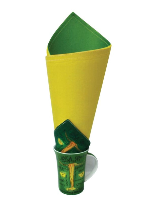 COYOTE ZODIAC PLACEMAT/MUG/COASTER - LIBRA