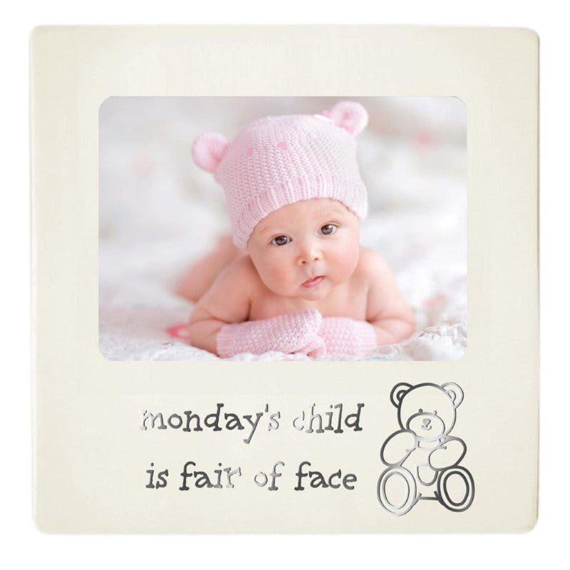 DAKOTA BABY PHOTO FRAME-MONDAYS CHILD
