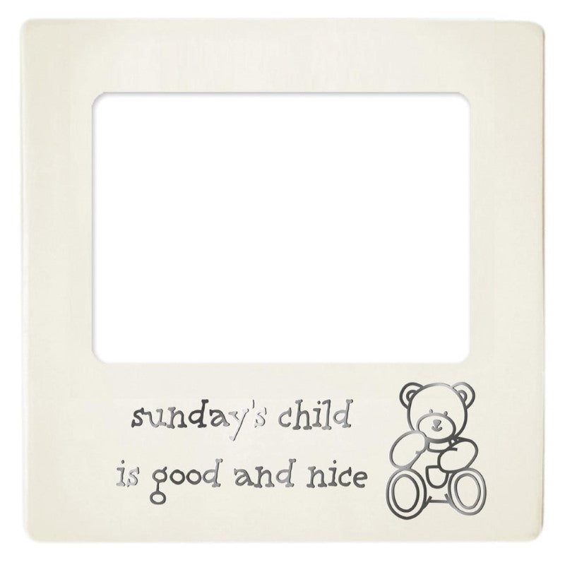 DAKOTA BABY PHOTO FRAME-SUNDAY