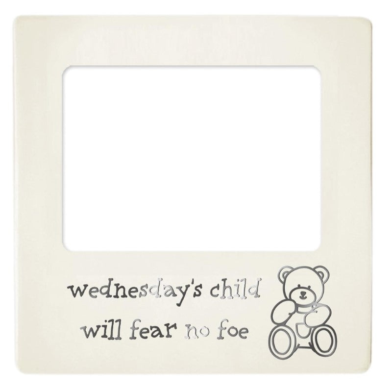 DAKOTA BABY PHOTO FRAME-WEDNESDAY