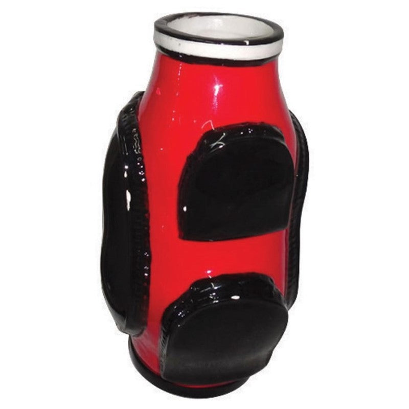 DAKOTA GOLF FLOWER VASE RED
