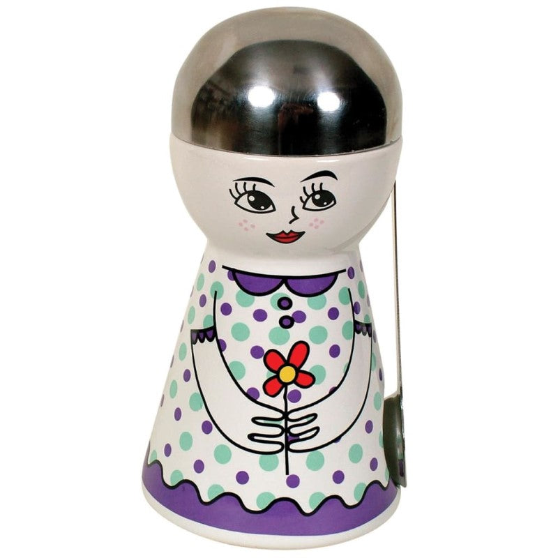 DAKOTA SMALL CANISTER/SPOON GIRL PURPLE HAT