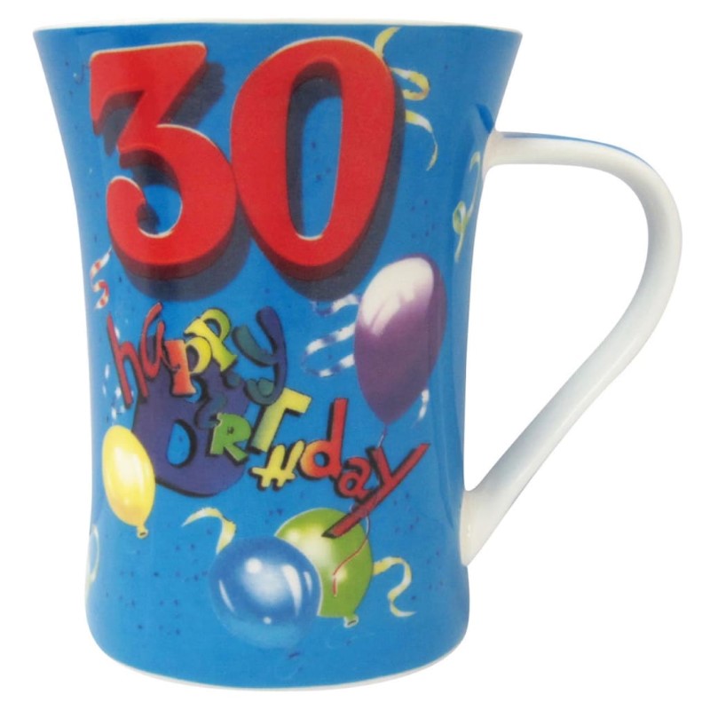 DAKOTA BISCAY PARTY AGE MUG 30 BOY