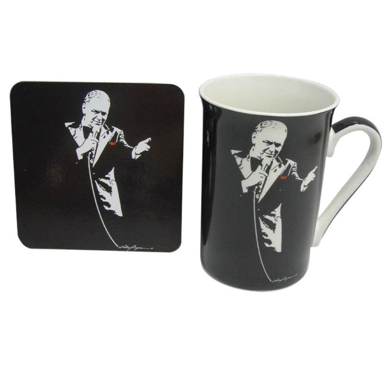 DAKOTA LEGENDS CAN MUG/COASTER- FRANK SINATRA