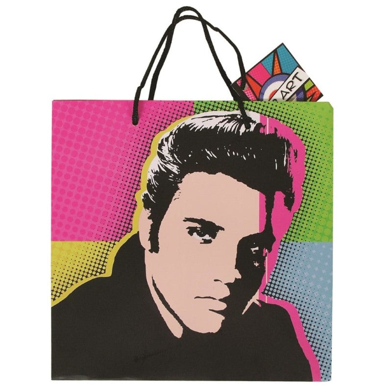 DAKOTA POP ART PAPER BAG - ELVIS PRESLEY