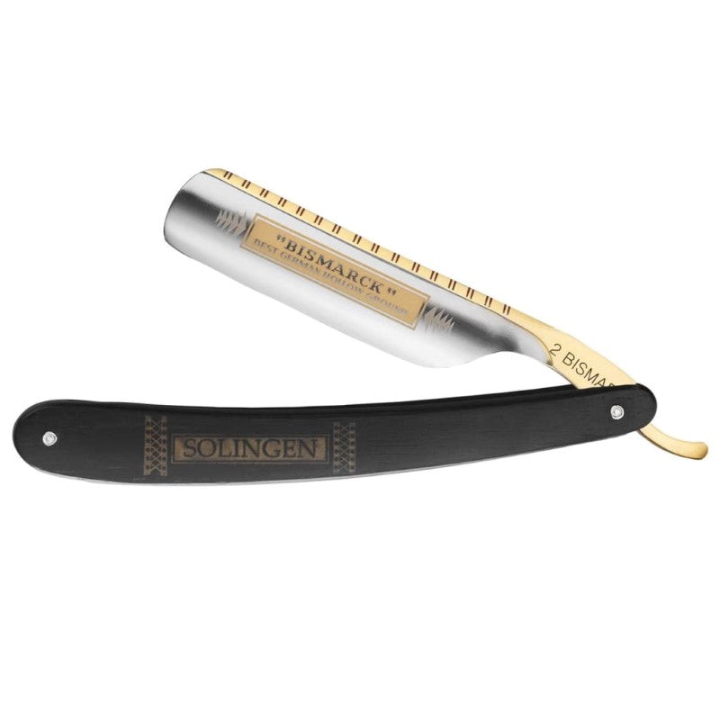 6/8IN #2 BLK EBONY WOOD HANDLE RAZOR