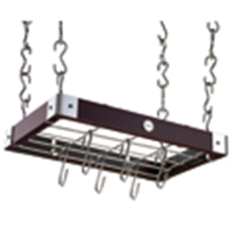METRO CEILING RACK ESPRESSO WOOD
