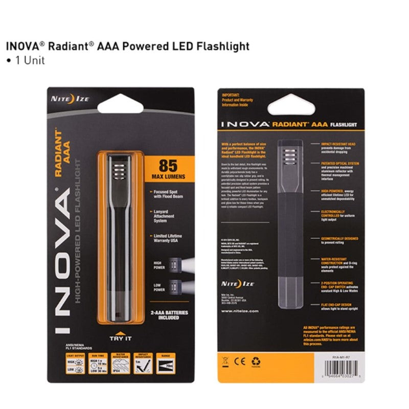 NITE IZE RADIANT AAA DUAL MODE