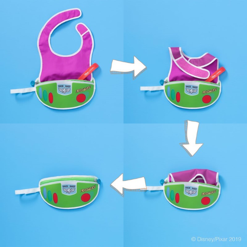 B.BOX DISNEY BUZZ LY TRAVEL BIB