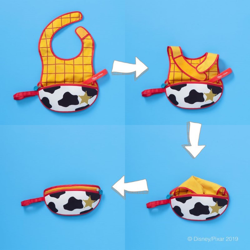 B.BOX DISNEY WOODY TRAVEL BIB