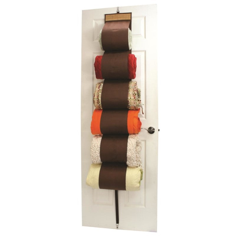 JOKARI BLANKET RACK BAMBOO ACCENTS