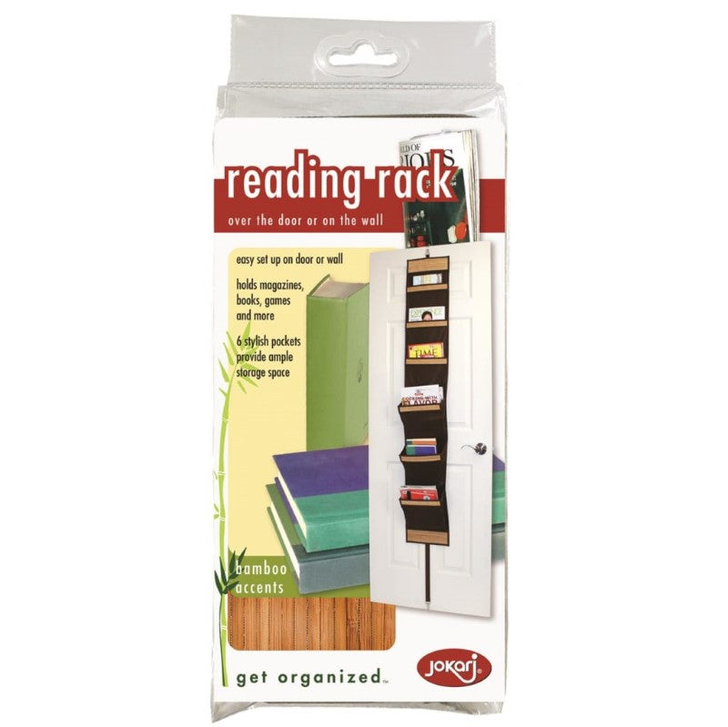 JOKARI READING RACK BAMBOO ACCENTS