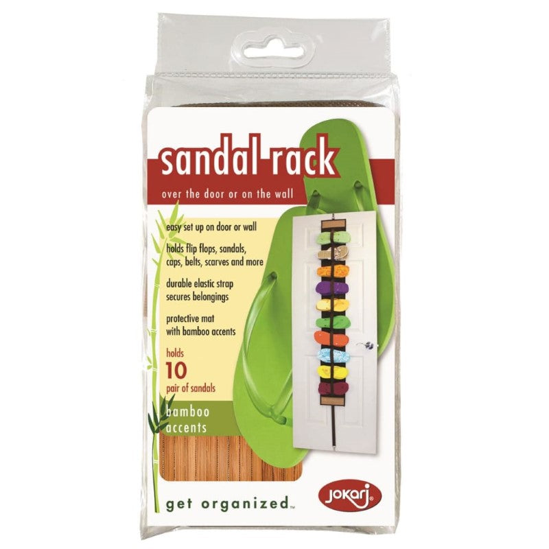 JOKARI SANDAL RACK BAMBOO ACCENTS