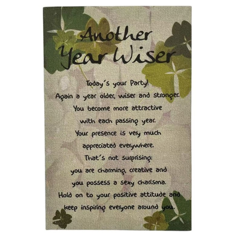 PERSONAL PAINTING - ANOTHER YEAR WISER