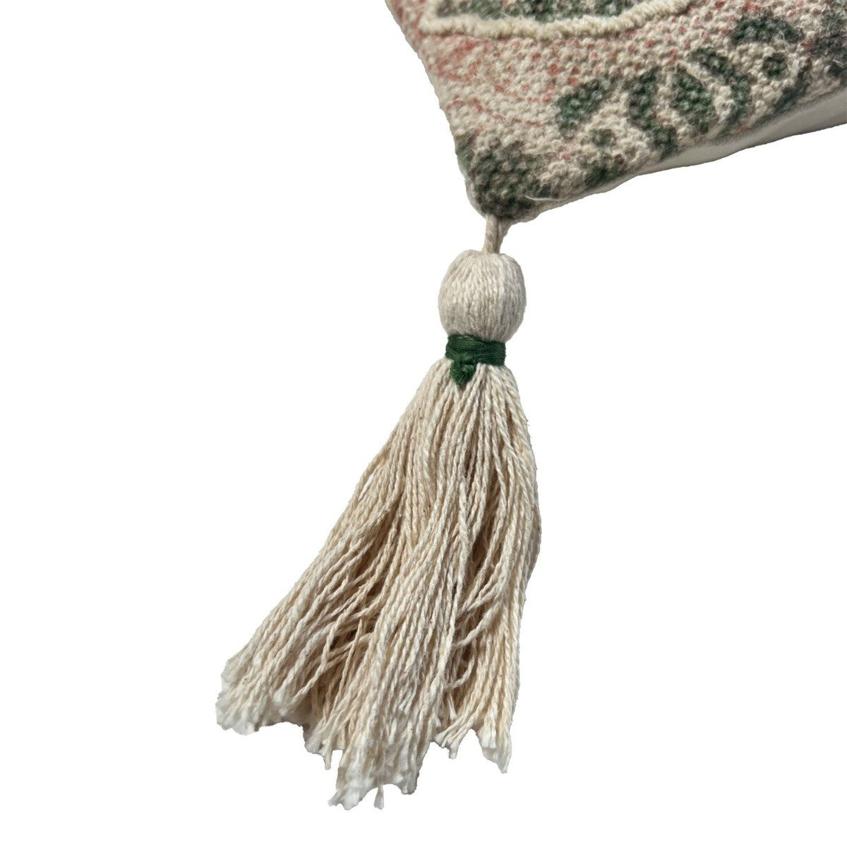 Cushion - ARTISAN BLOCK PRINTED CUSHION - BLUSH 50x50CM