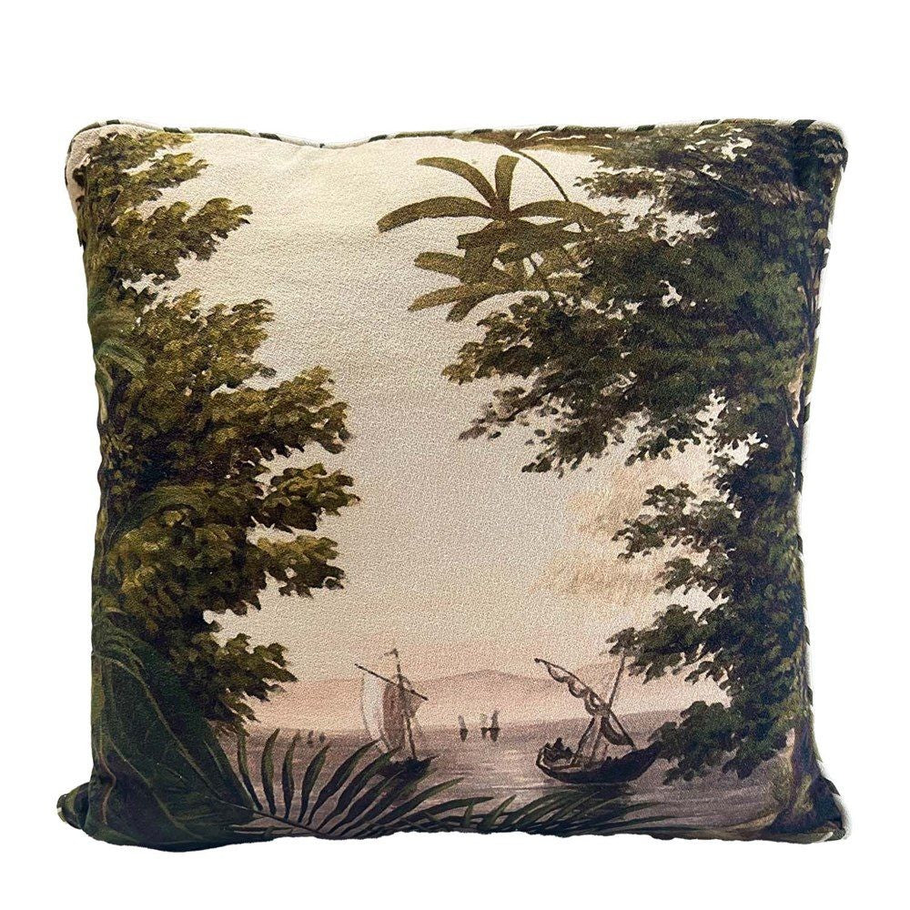 Cushion - VILLA COTTON MOSS CUSHION 40x40CM