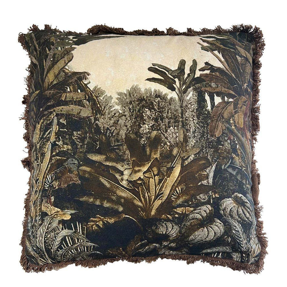 Cushion - VILLA COTTON FOREST CUSHION 40x40CM